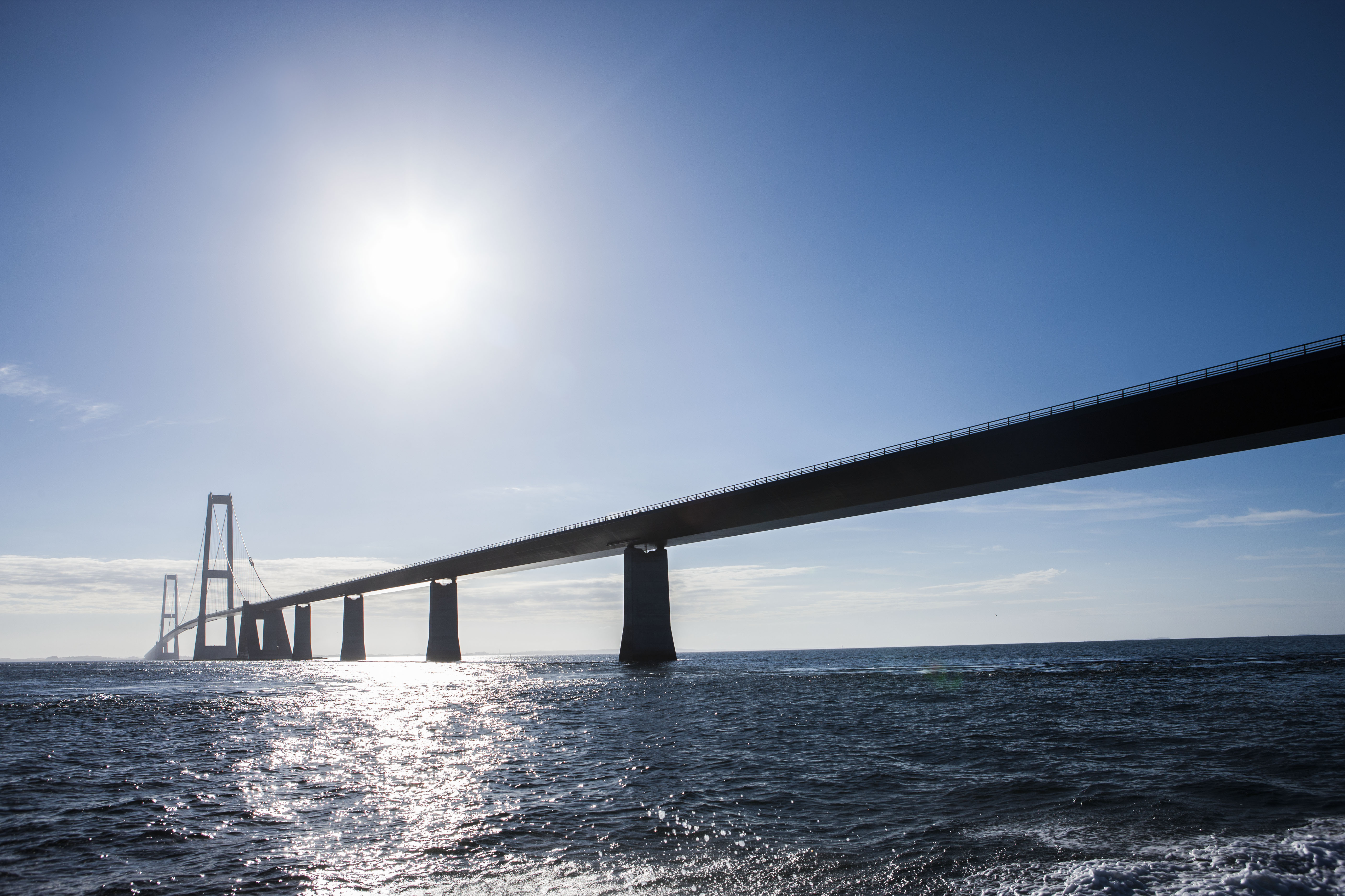 Foto af Storebæltsbroen