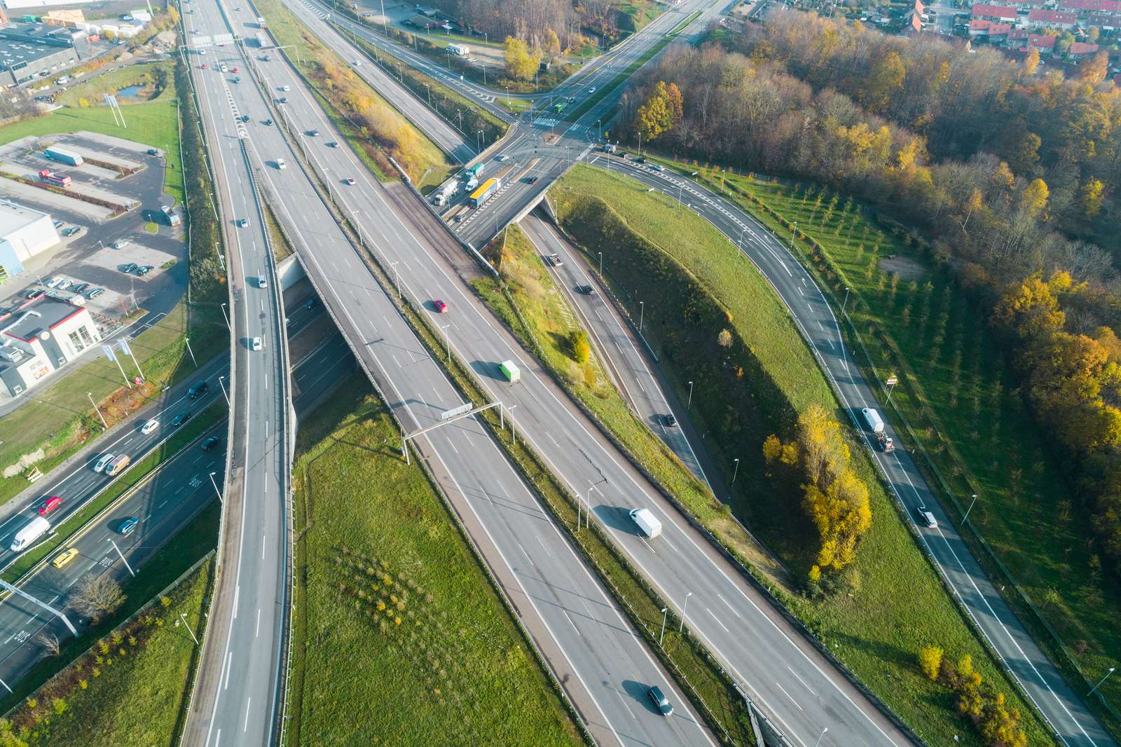 Dronefoto af Motorring 3